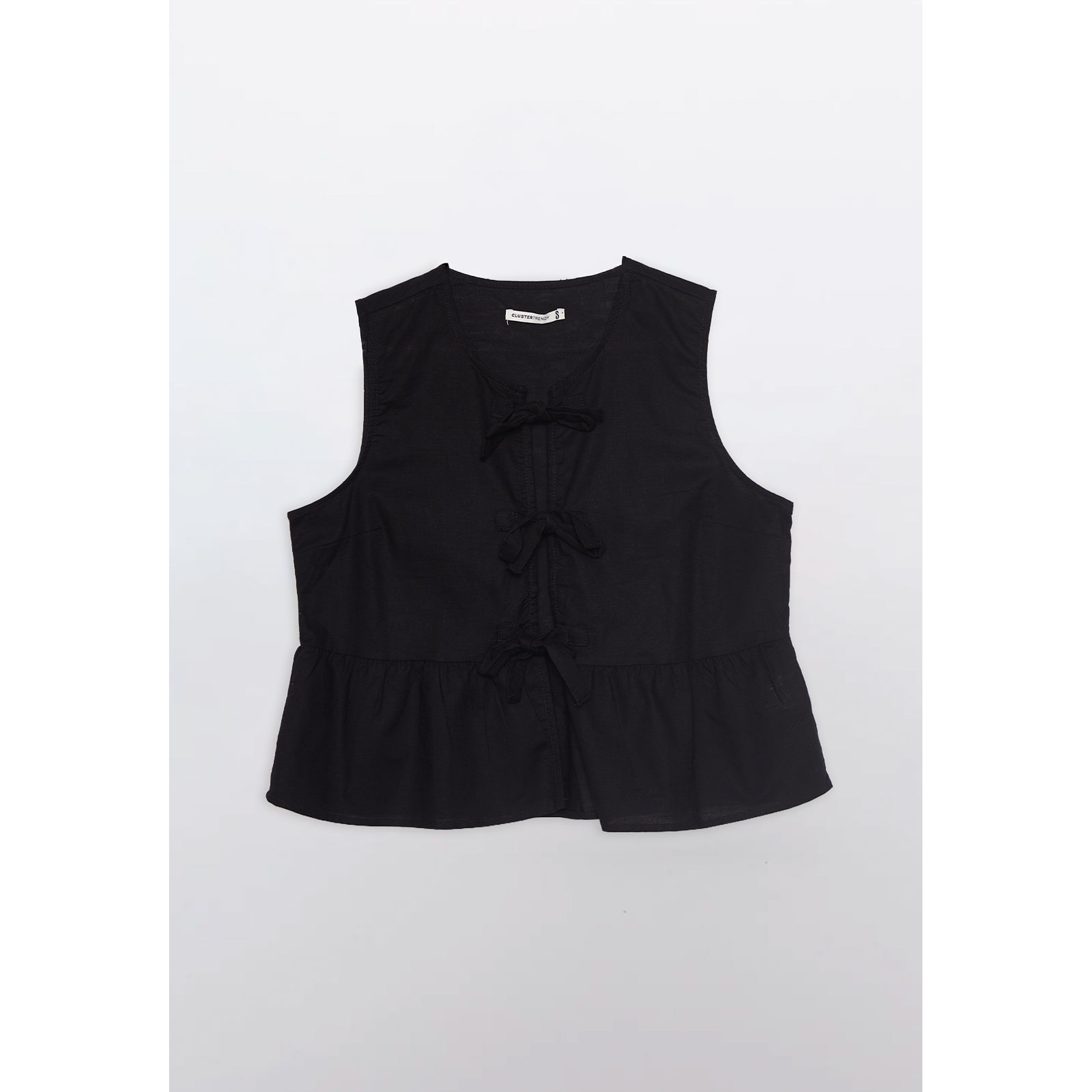 Blusa Mujer Sin Mangas Negro Familyshop 1