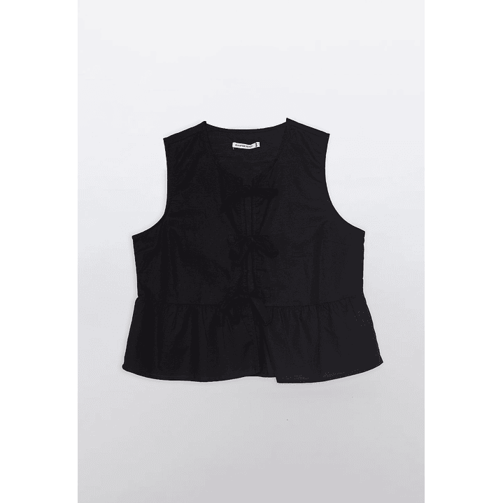 Blusa Mujer Sin Mangas Negro Familyshop 1