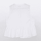 Blusa Mujer Sin Mangas Blanco Familyshop - Miniatura 2