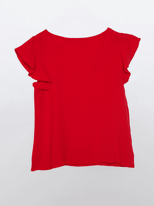 Blusa Mujer Poli Rojo Familyshop