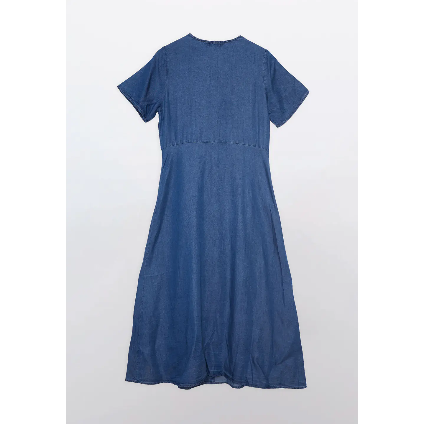 Vestido Mujer Tencel Azul Familyshop 2