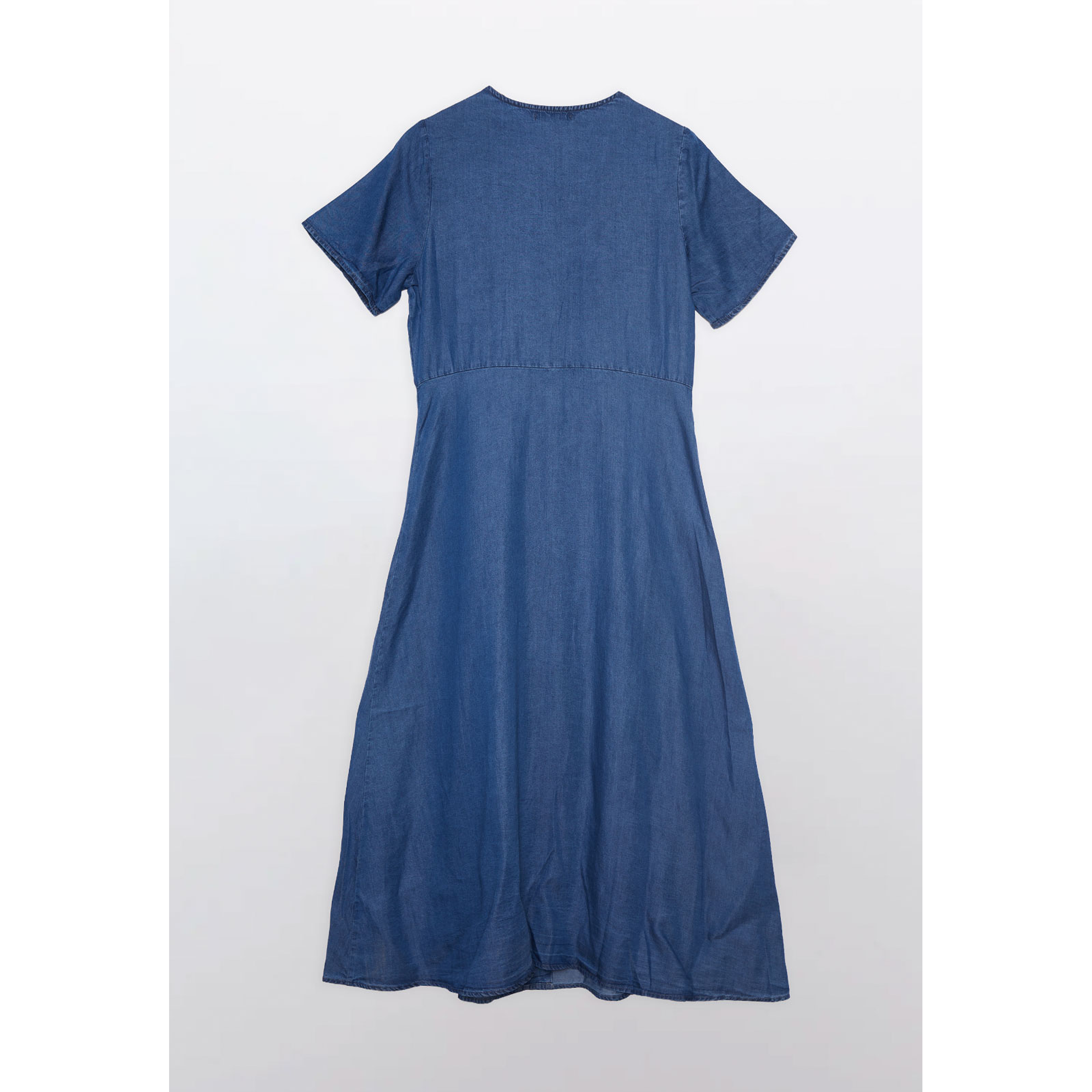Vestido Mujer Tencel Azul Familyshop 2