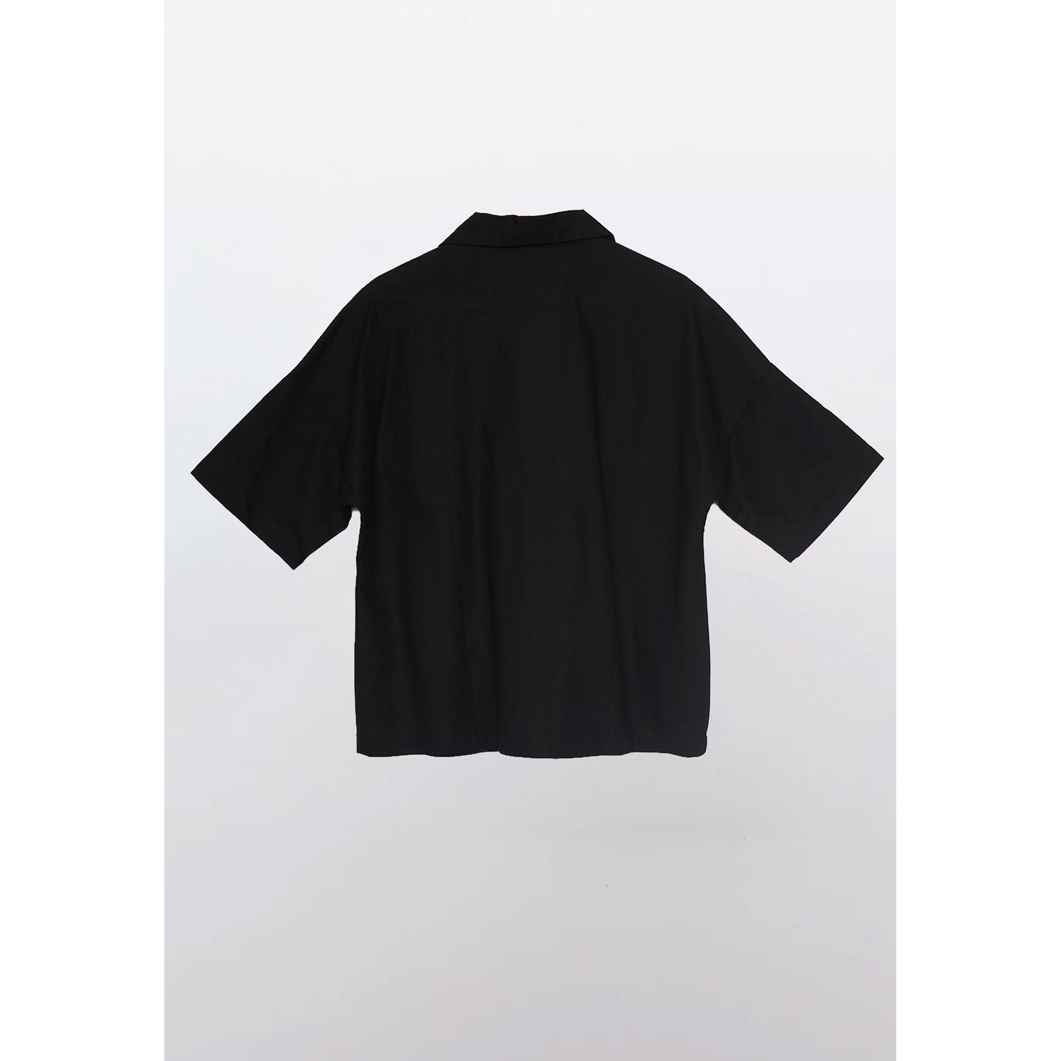 Blusa Mujer Lino Negro Familyshop 2