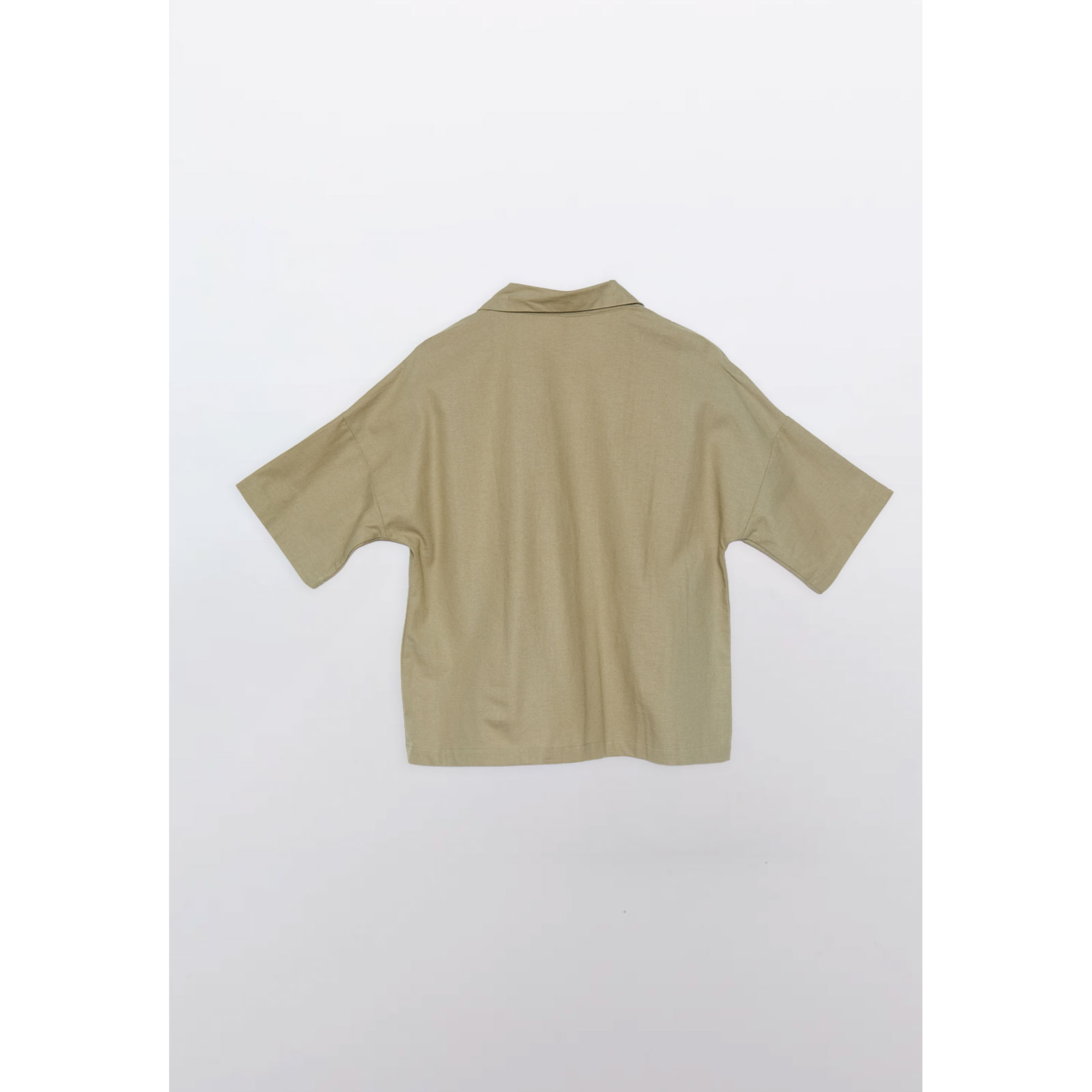 Blusa Mujer Lino Verde Familyshop 2