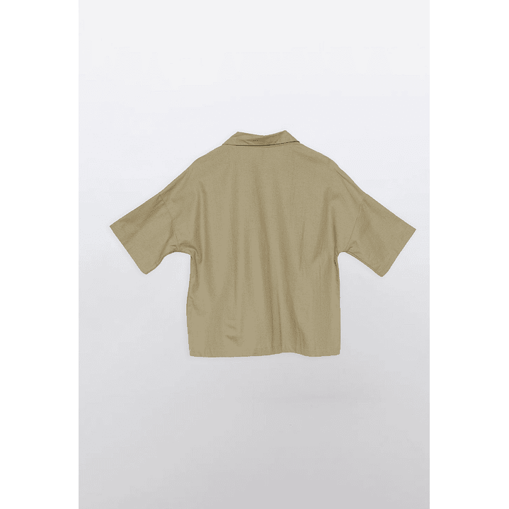 Blusa Mujer Lino Verde Familyshop 2