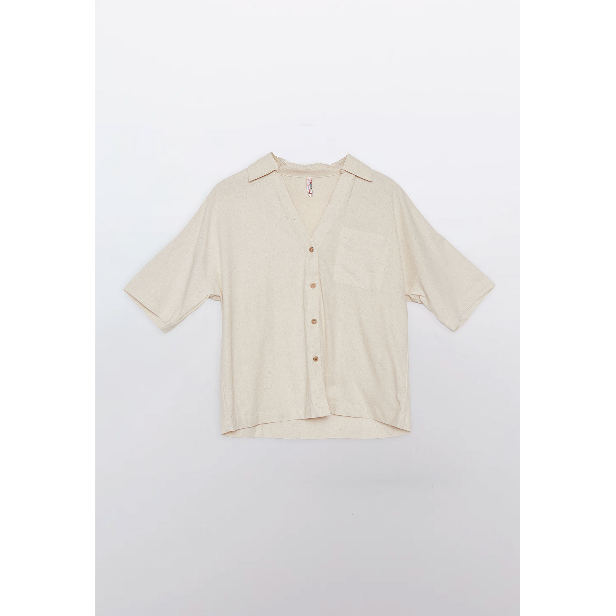 Blusa Mujer Lino Crudo Familyshop 1