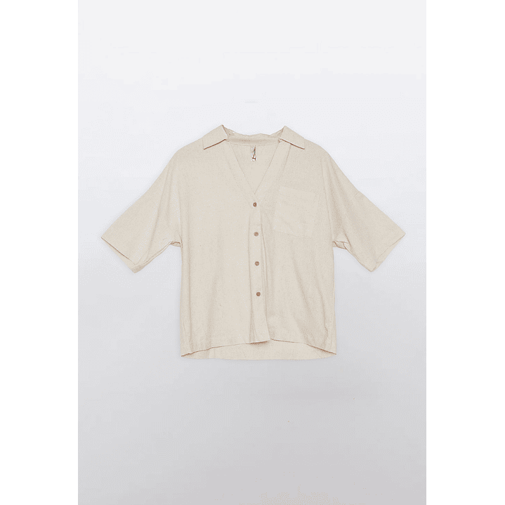 Blusa Mujer Lino Crudo Familyshop 1
