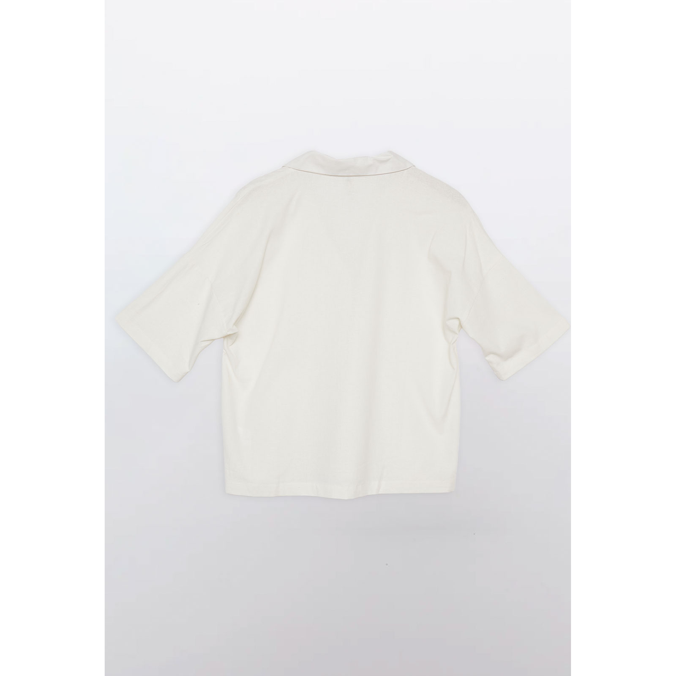 Blusa Mujer Lino Blanco Familyshop 2