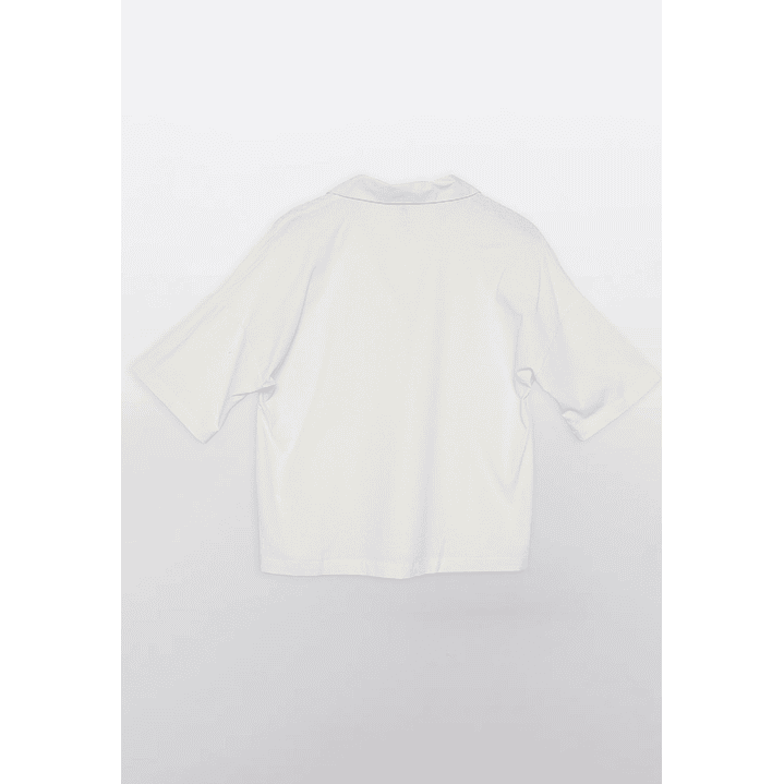Blusa Mujer Lino Blanco Familyshop 2