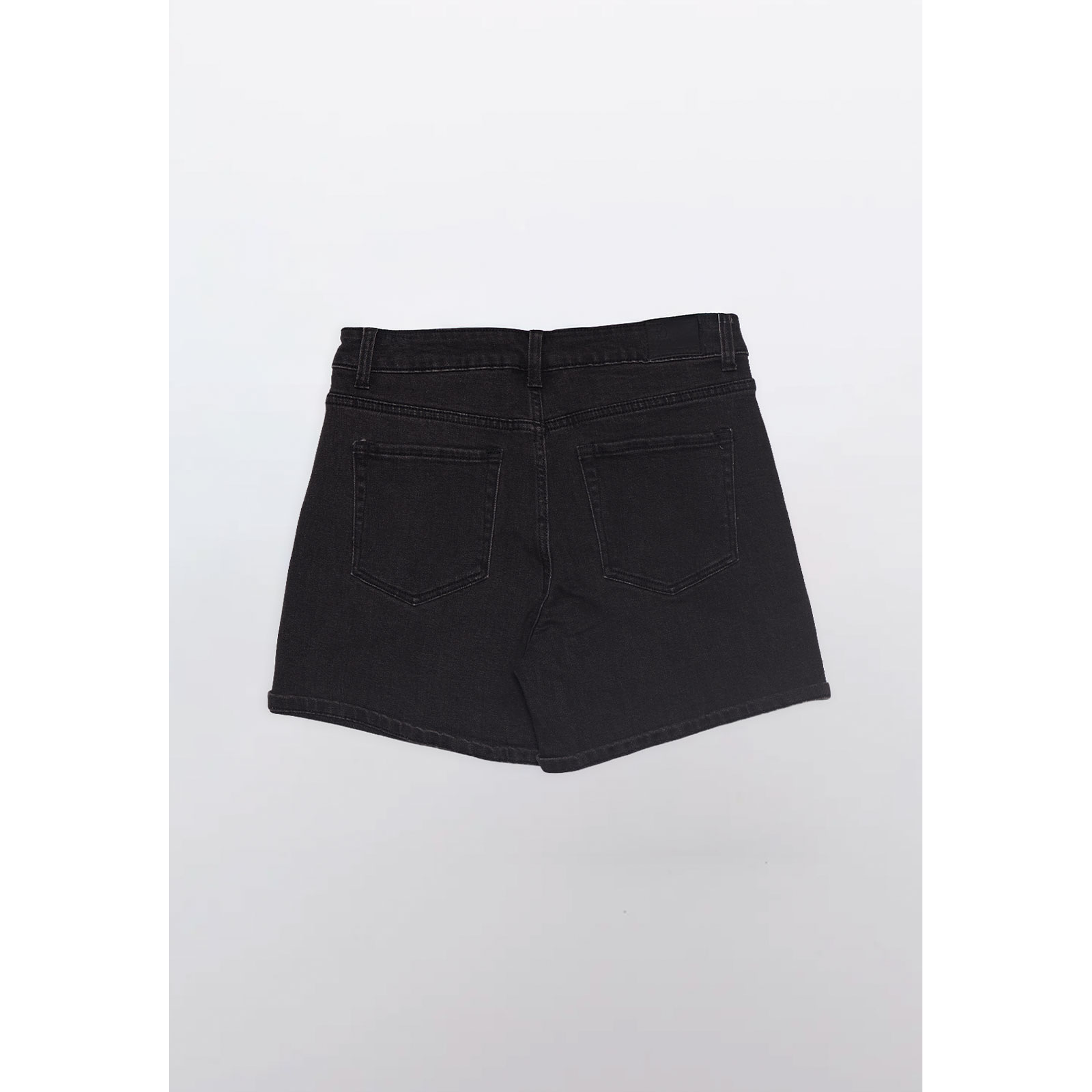 Short Mujer Bicolor Denim Negro Familyshop 2