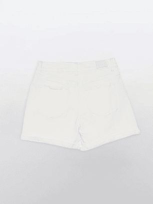 Short Mujer Tiro Alto Blanco Familyshop
