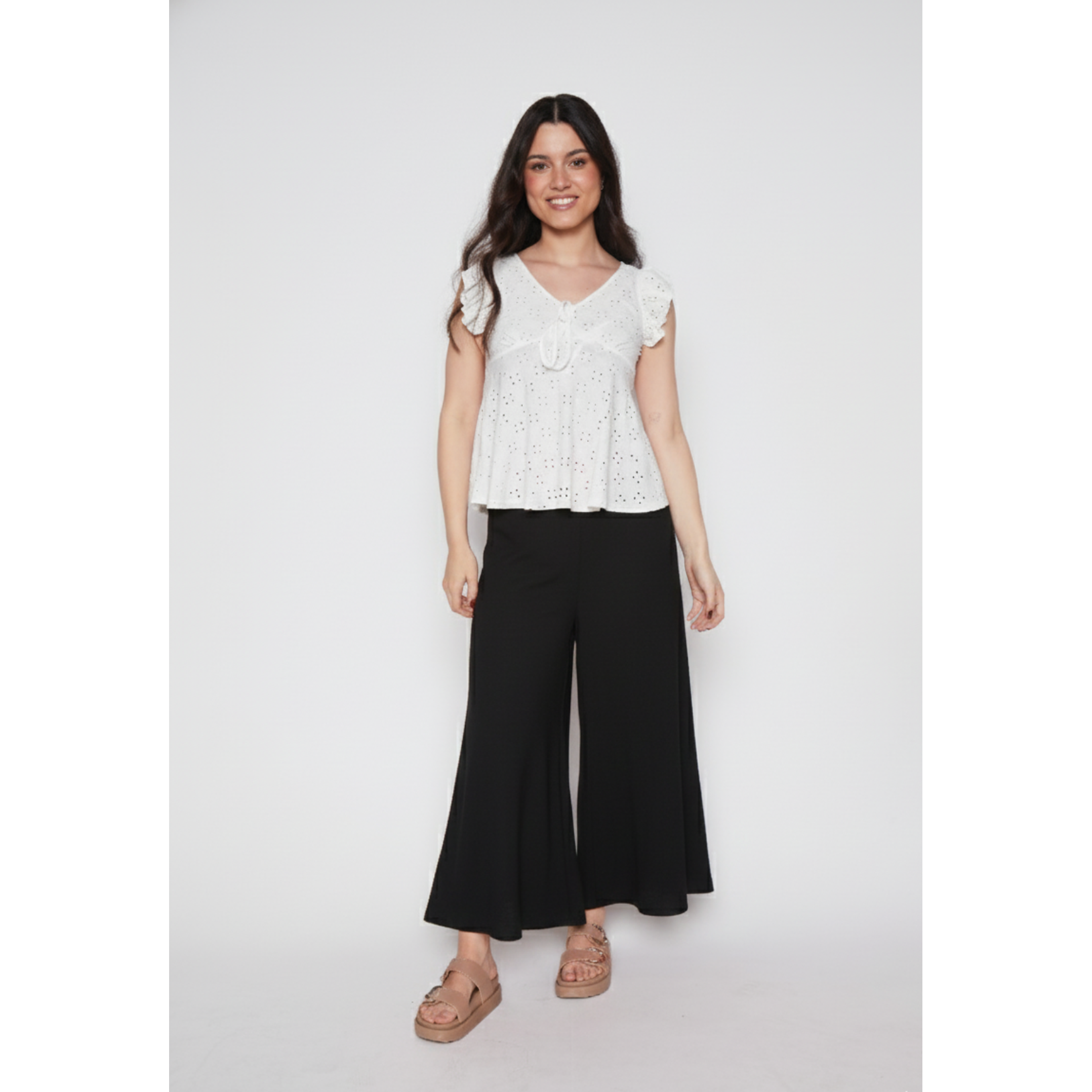 Pantalón Mujer London Negro Familyshop 2