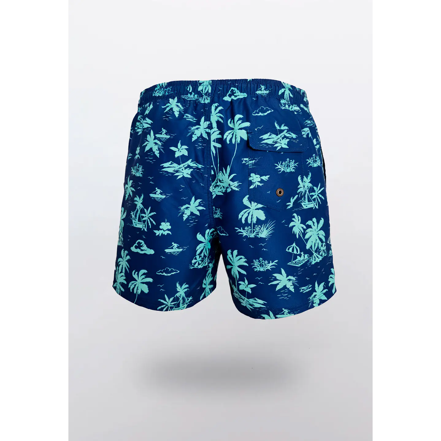 Traje De Baño Hombre Palmera Azul Familyshop 2