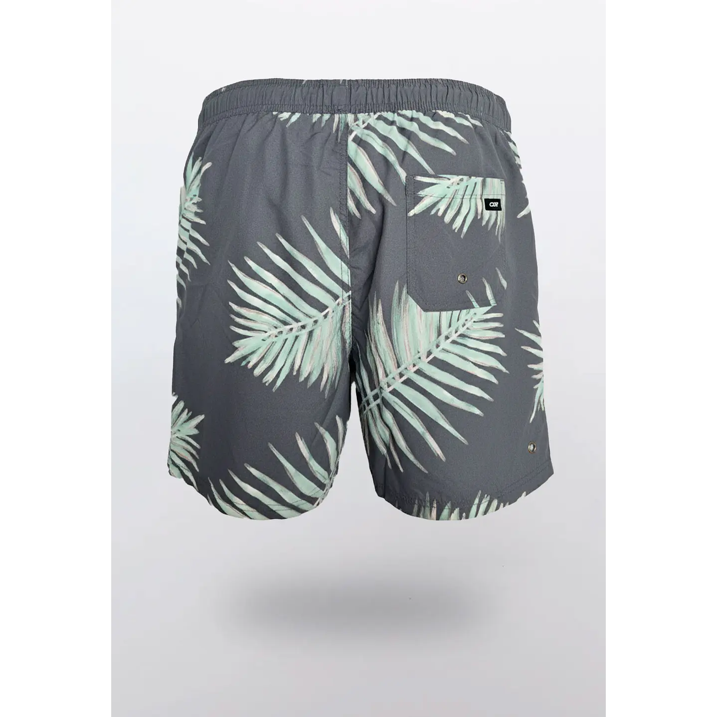 Traje De Baño Hombre Hojas Gris Familyshop 2