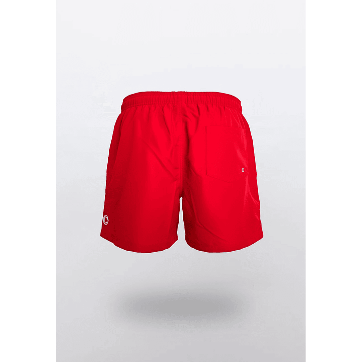 Traje De Baño Hombre Corto Rojo Familyshop 2