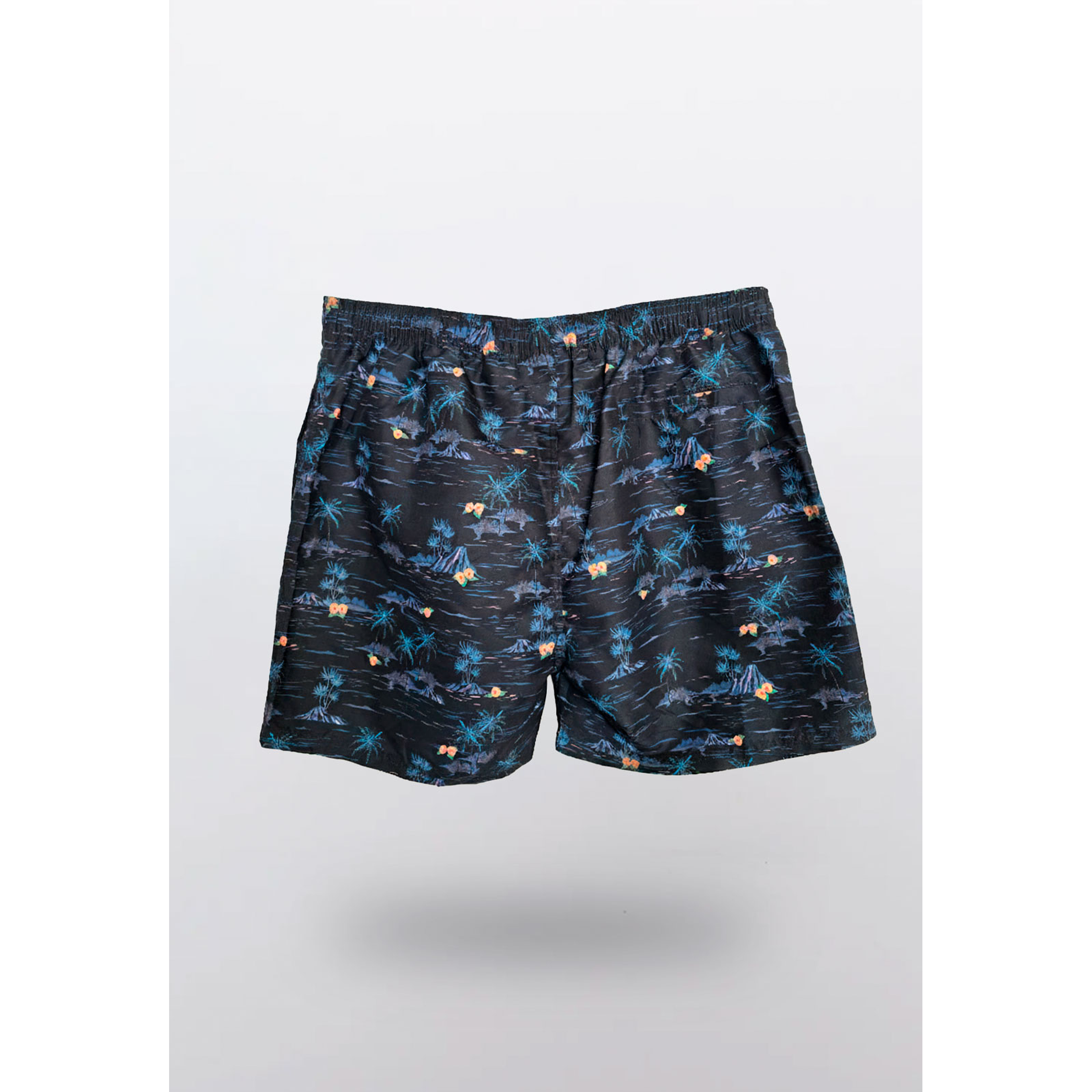 Traje De Baño Hombre Palmeras Azul Familyshop 2