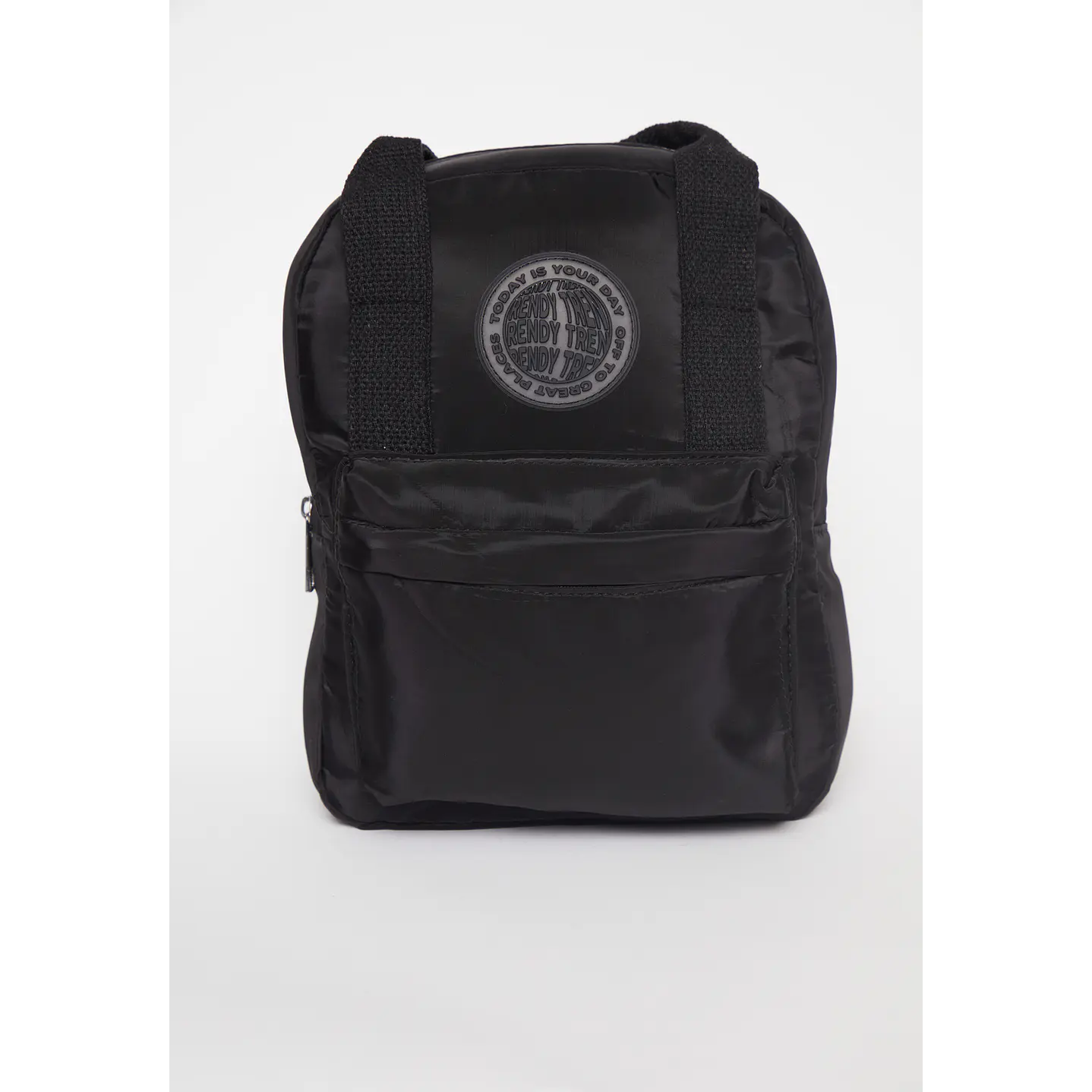 Cartera Mochila Tela Mujer Negro Familyshop 1