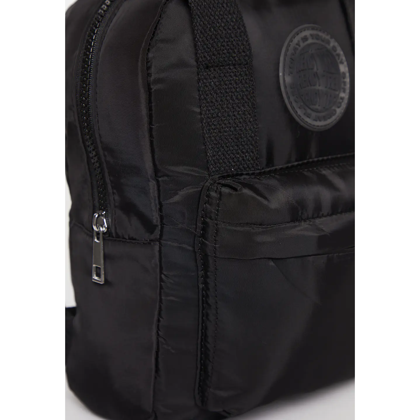 Cartera Mochila Tela Mujer Negro Familyshop 4