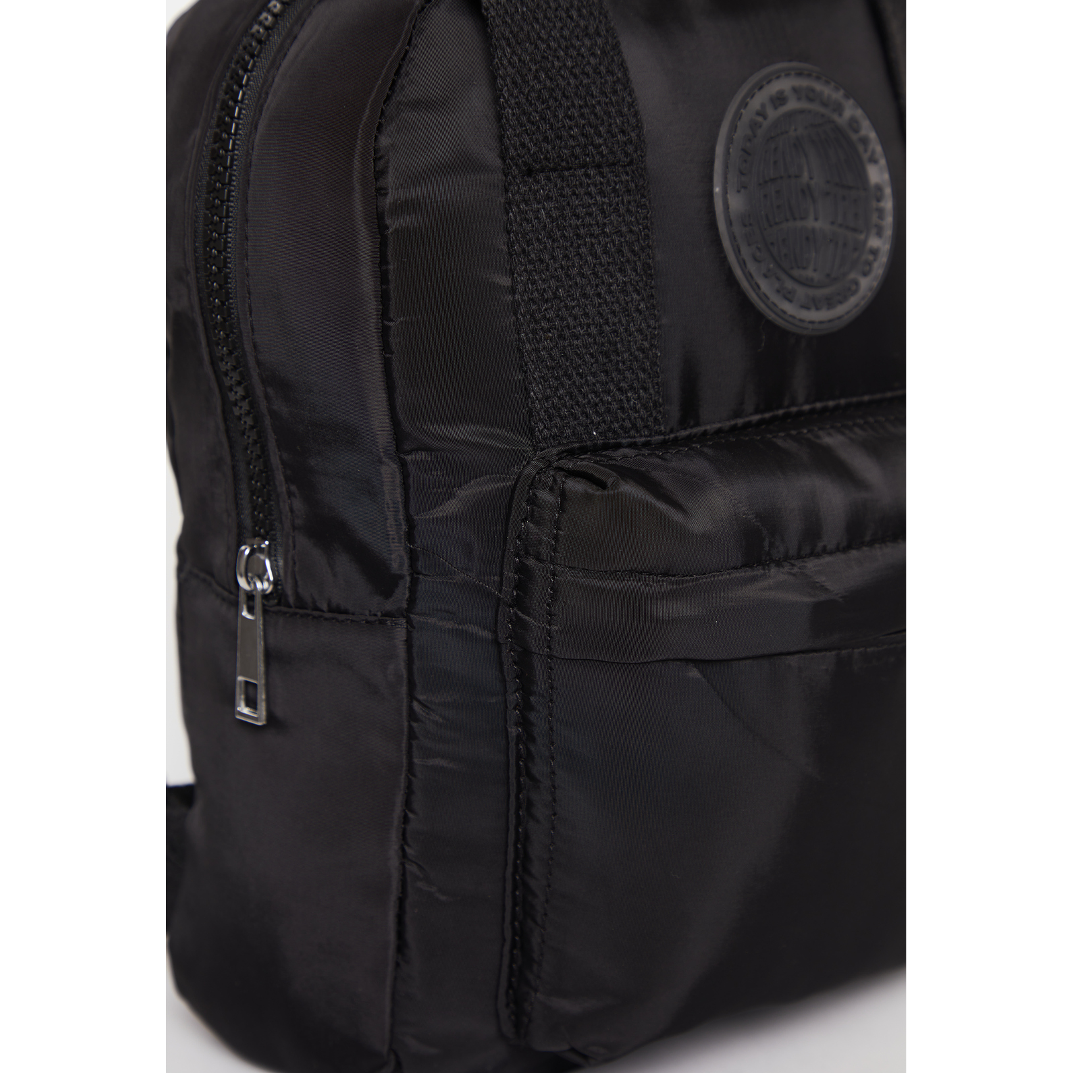 Cartera Mochila Tela Mujer Negro Familyshop 4