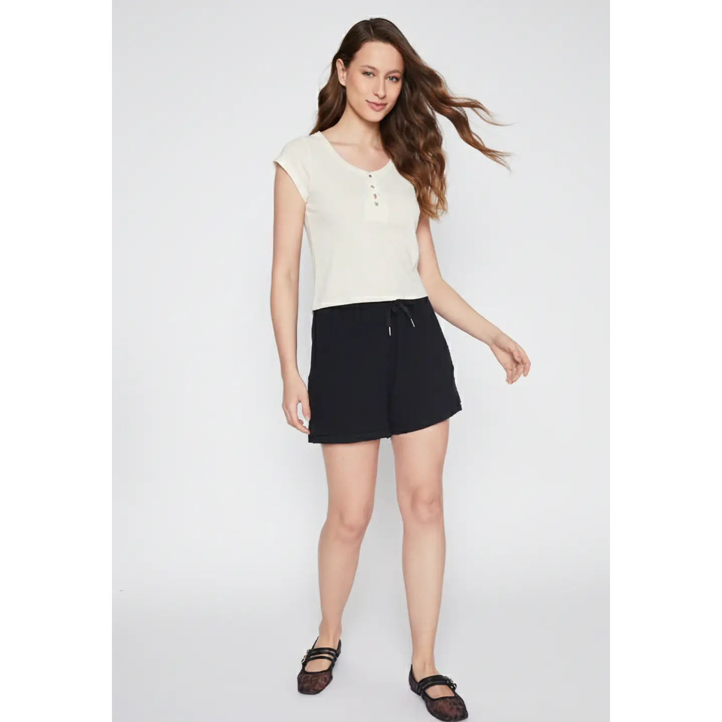 Polera Mujer Amarras Crudo Familyshop 2