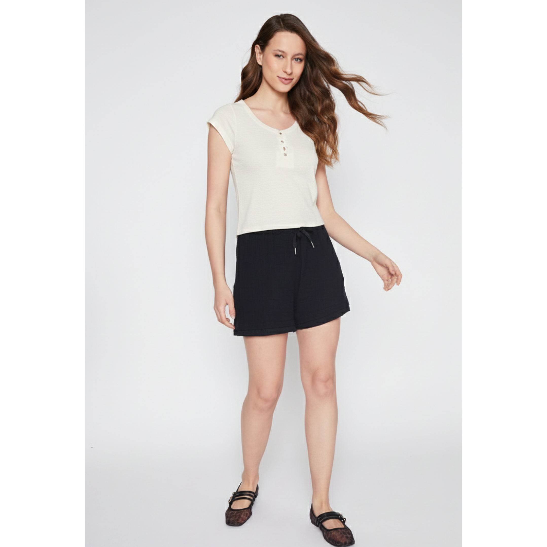 Polera Mujer Amarras Crudo Familyshop 2