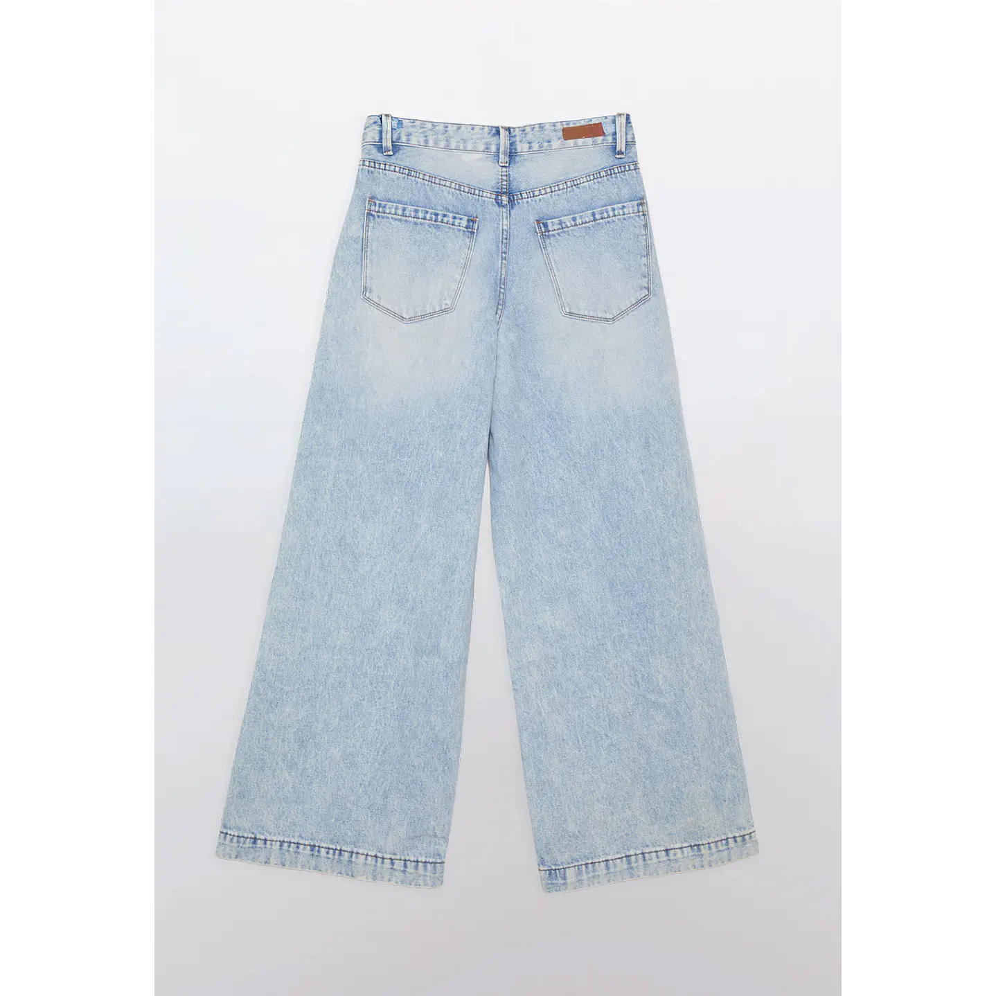 Jeans Mujer Wide Leg Celeste Familyshop 2