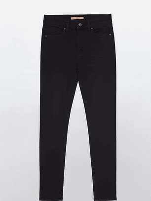 Jeans Mujer Pitillo Negro Familyshop