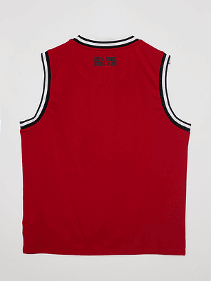 Polera Hombre Sin Mangas Rojo Familyshop