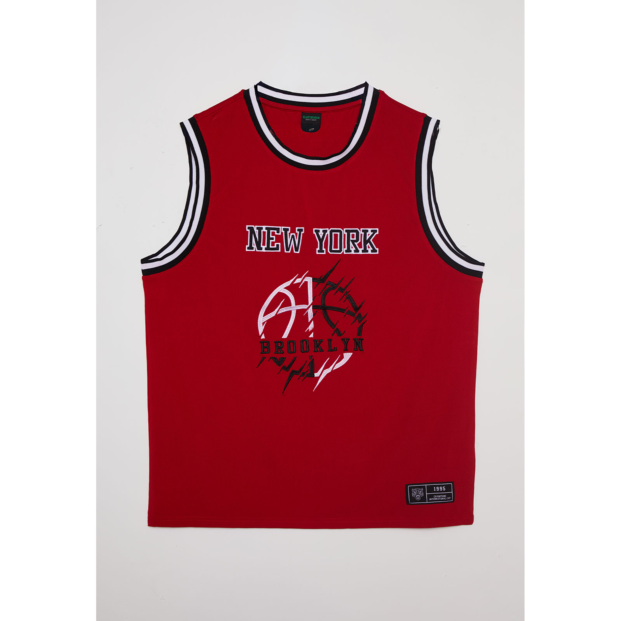 Polera Hombre Sin Mangas Rojo Familyshop 1