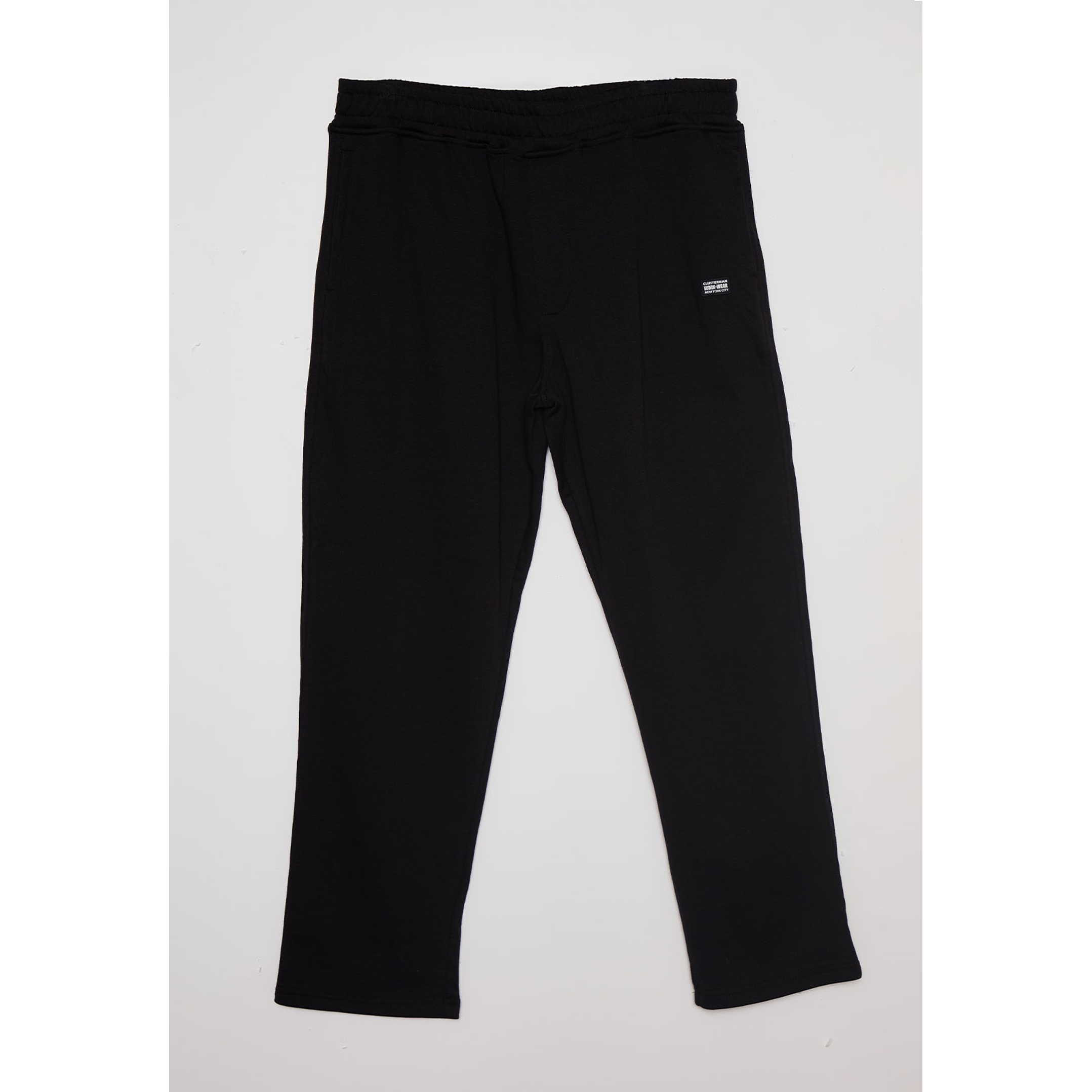 Pantalón Buzo Hombre Basic Regular Negro Familyshop 1
