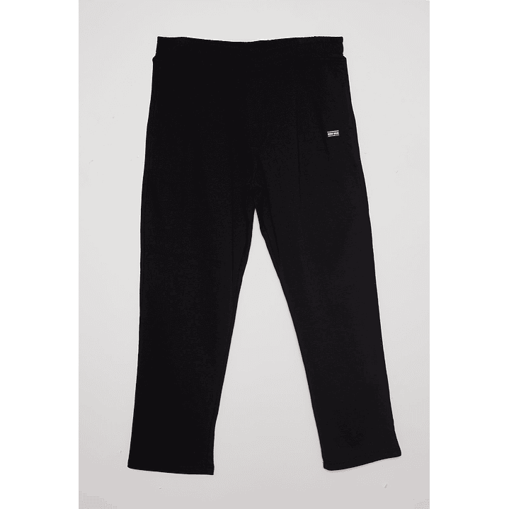 Pantalón Buzo Hombre Basic Regular Negro Familyshop 1