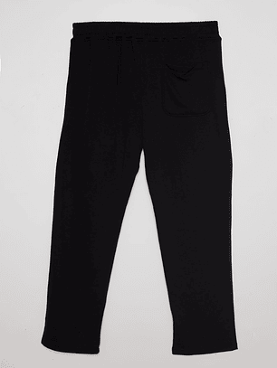 Pantalón Buzo Hombre Basic Regular Negro Familyshop