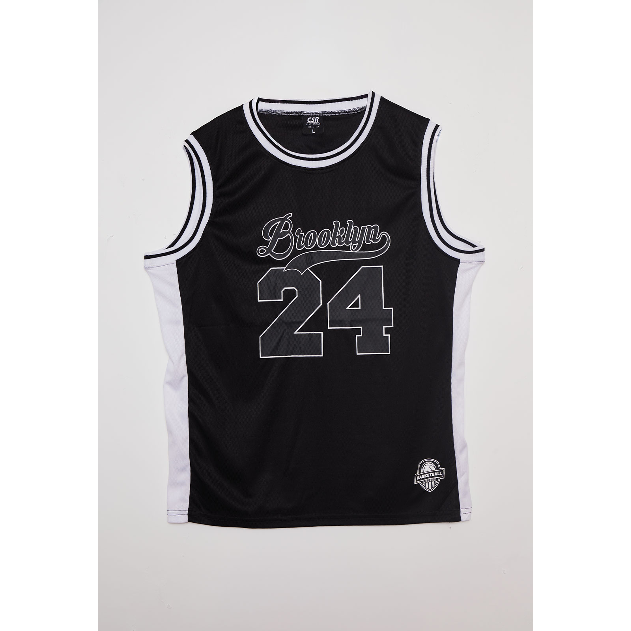 Polera Hombre Basquet Negro Familyshop 1