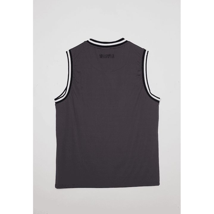 Polera Hombre Sin Mangas Gris Familyshop 2