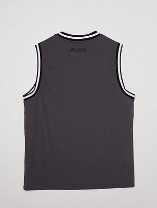 Polera Hombre Sin Mangas Gris Familyshop