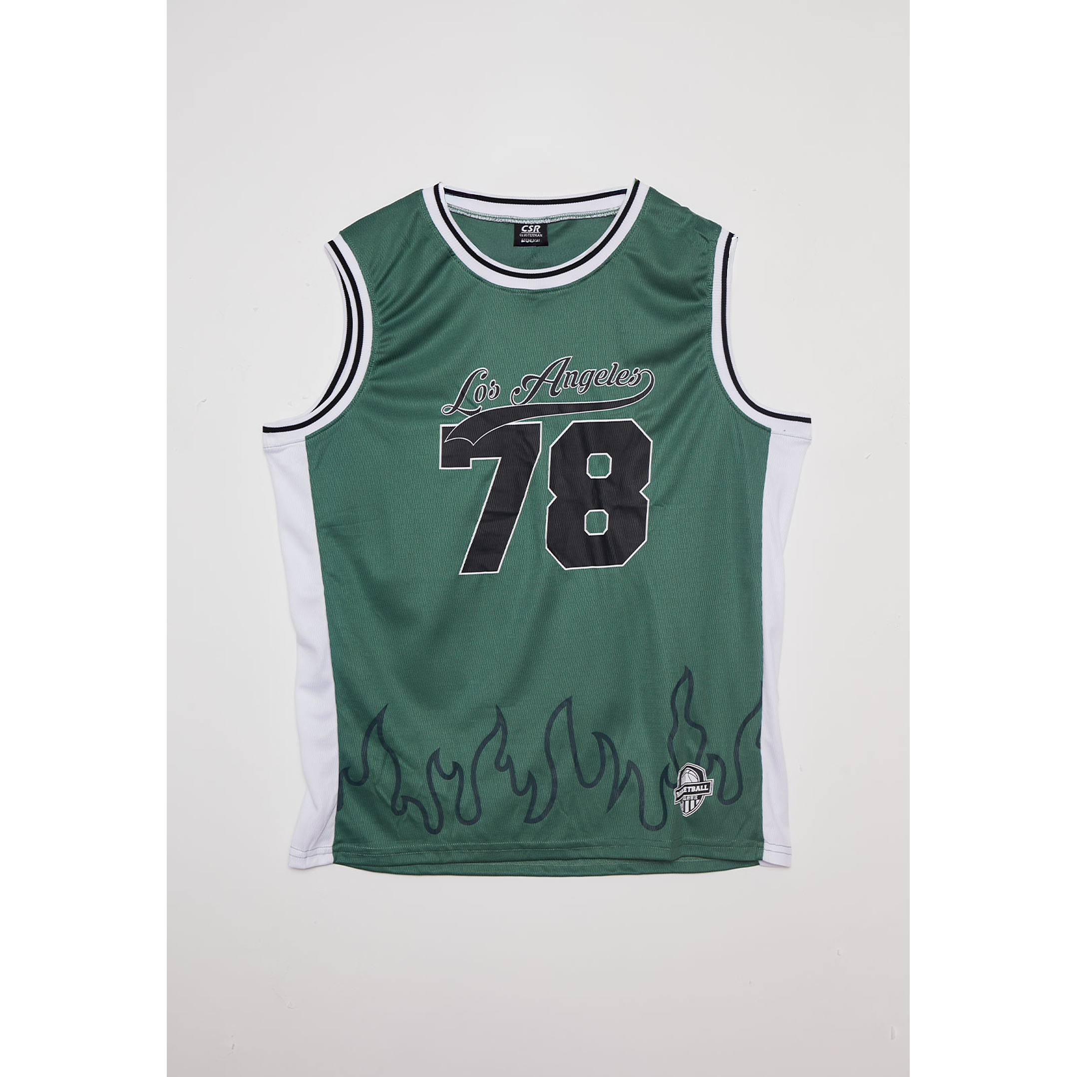 Polera Hombre Basquet Verde Familyshop 1