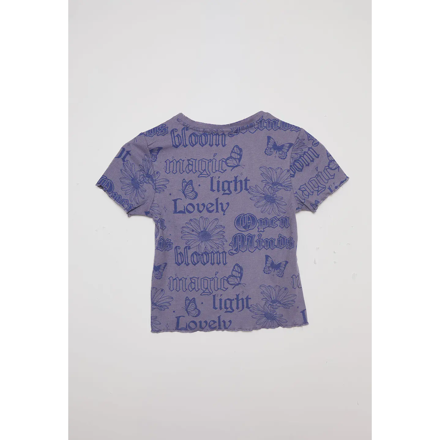 Polera Mujer Full Print Celeste Familyshop 2