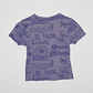 Polera Mujer Full Print Celeste Familyshop - Miniatura 2