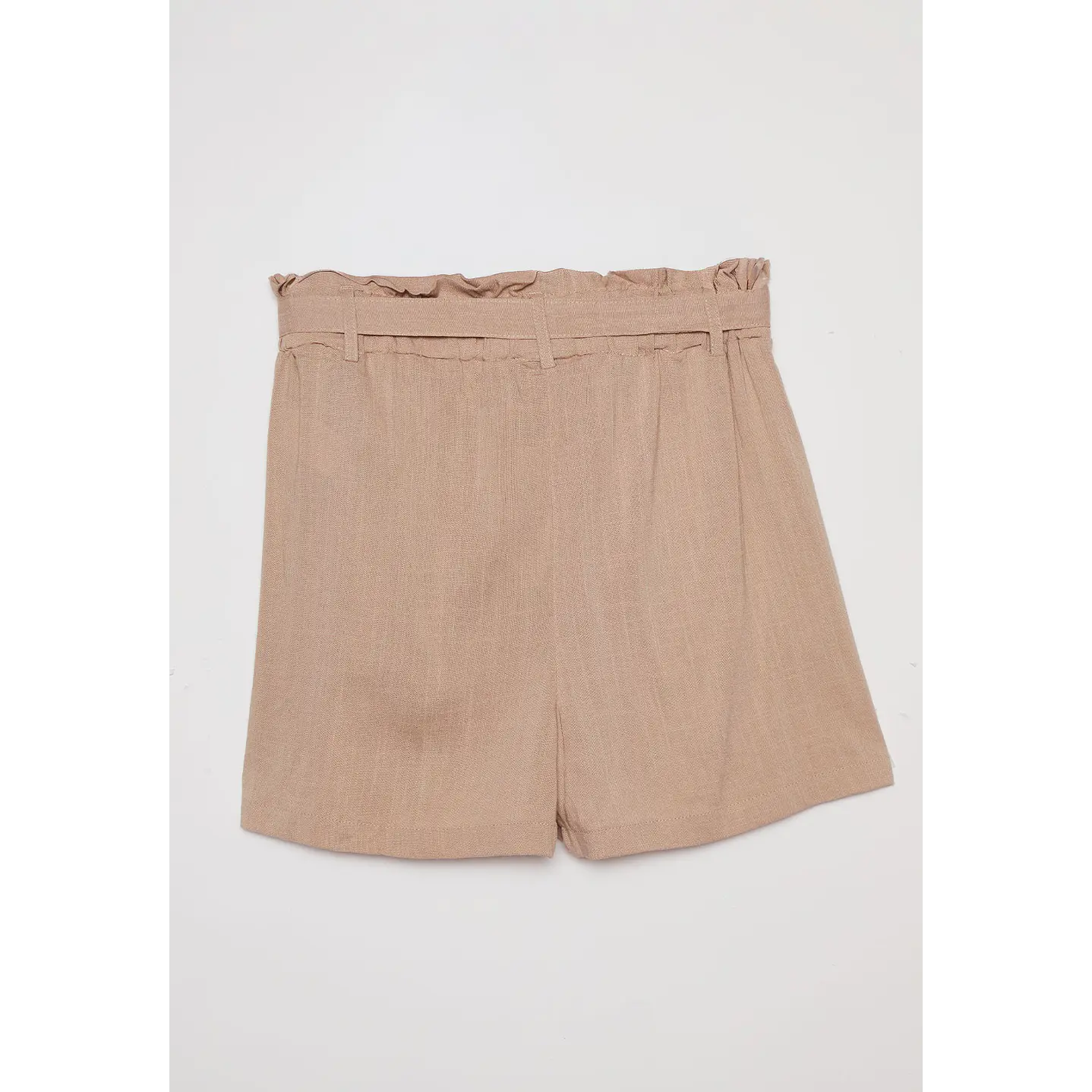 Short Mujer Lino Beige Familyshop 2