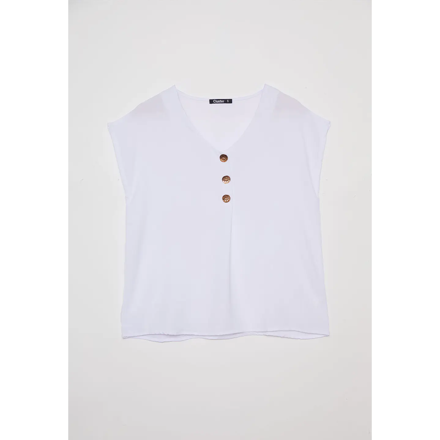 Blusa Mujer Gold Blanco Familyshop 1