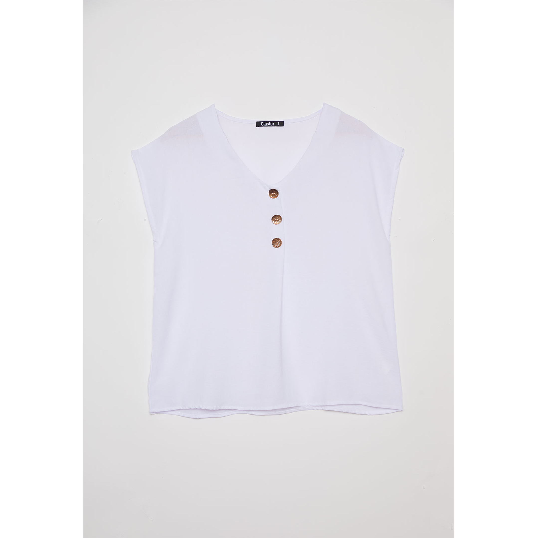 Blusa Mujer Gold Blanco Familyshop 1
