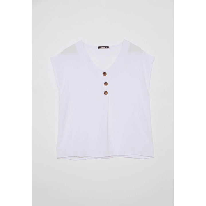 Blusa Mujer Gold Blanco Familyshop 1