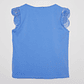Polera Mujer Broderie Azul Familyshop - Miniatura 2