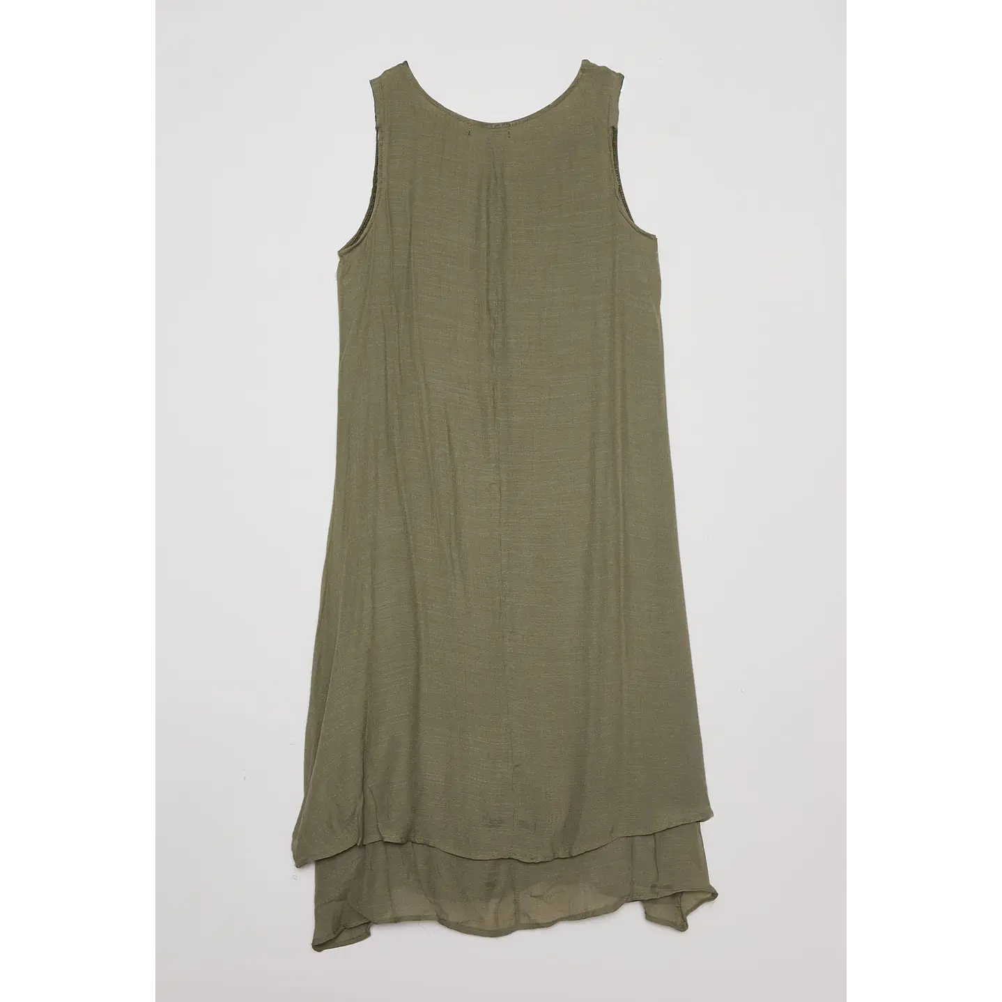 Vestido Mujer Sin Mangas Verde Familyshop 2
