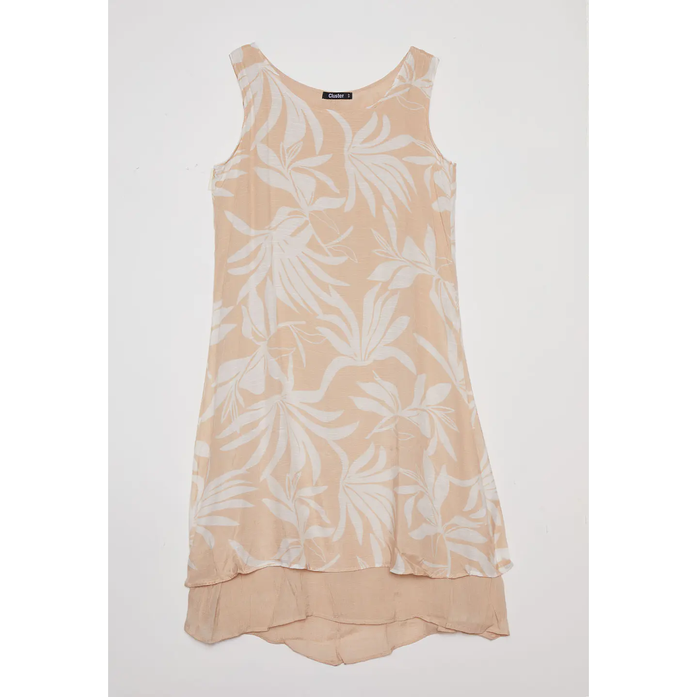 Vestido Mujer Tunica Beige Familyshop 1