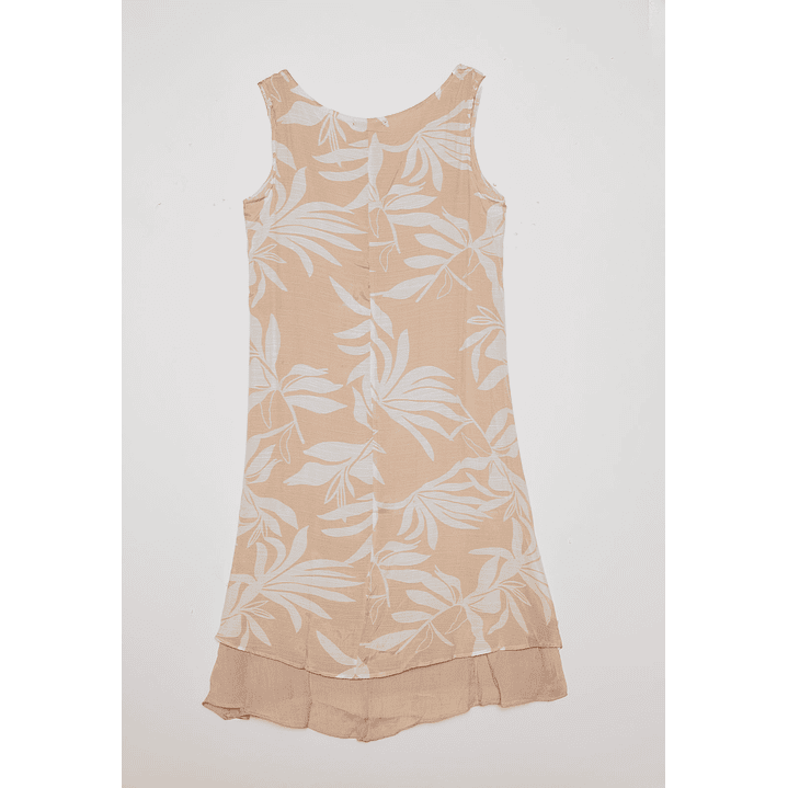 Vestido Mujer Tunica Beige Familyshop 2