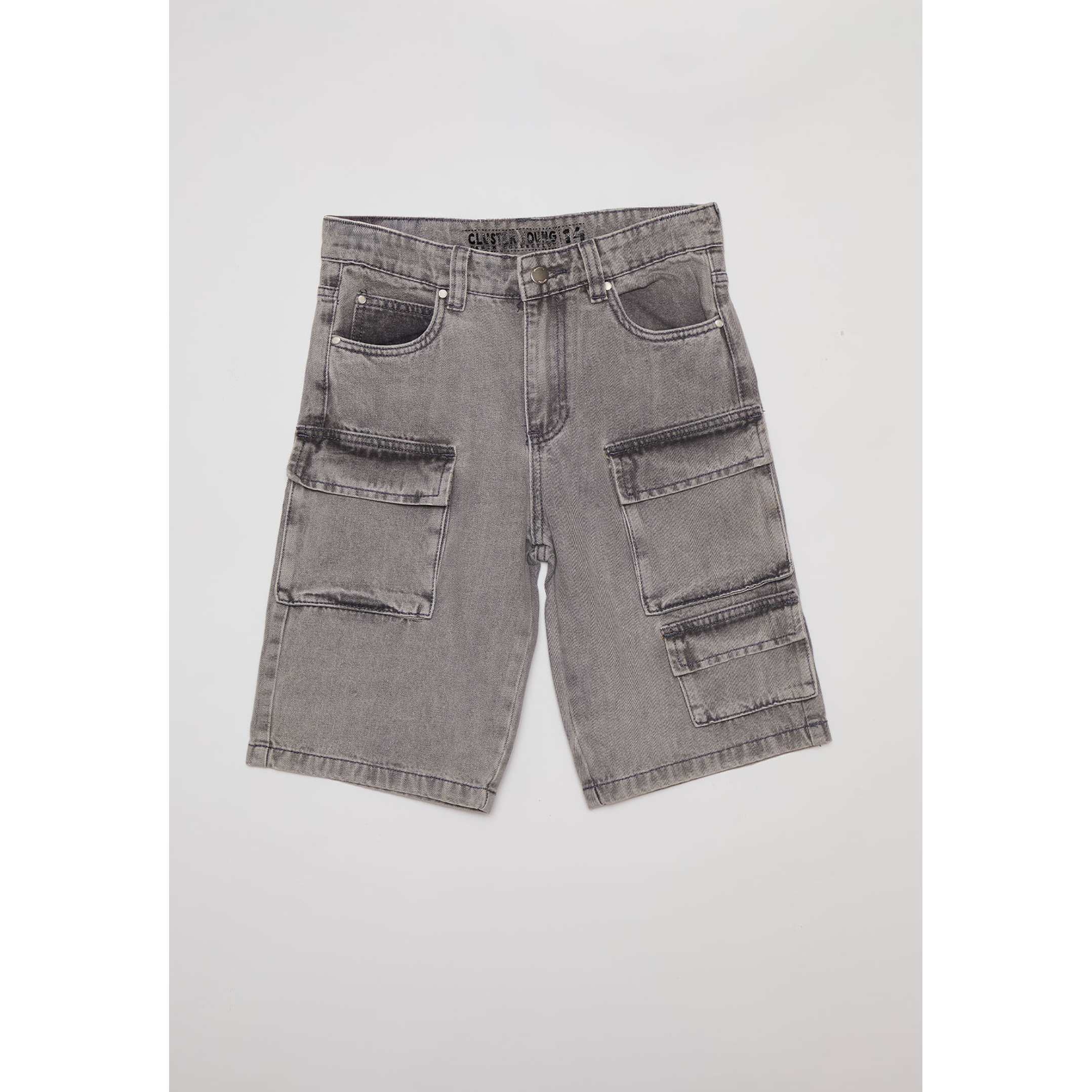Bermuda Lolo Cargo Gris Familyshop 1