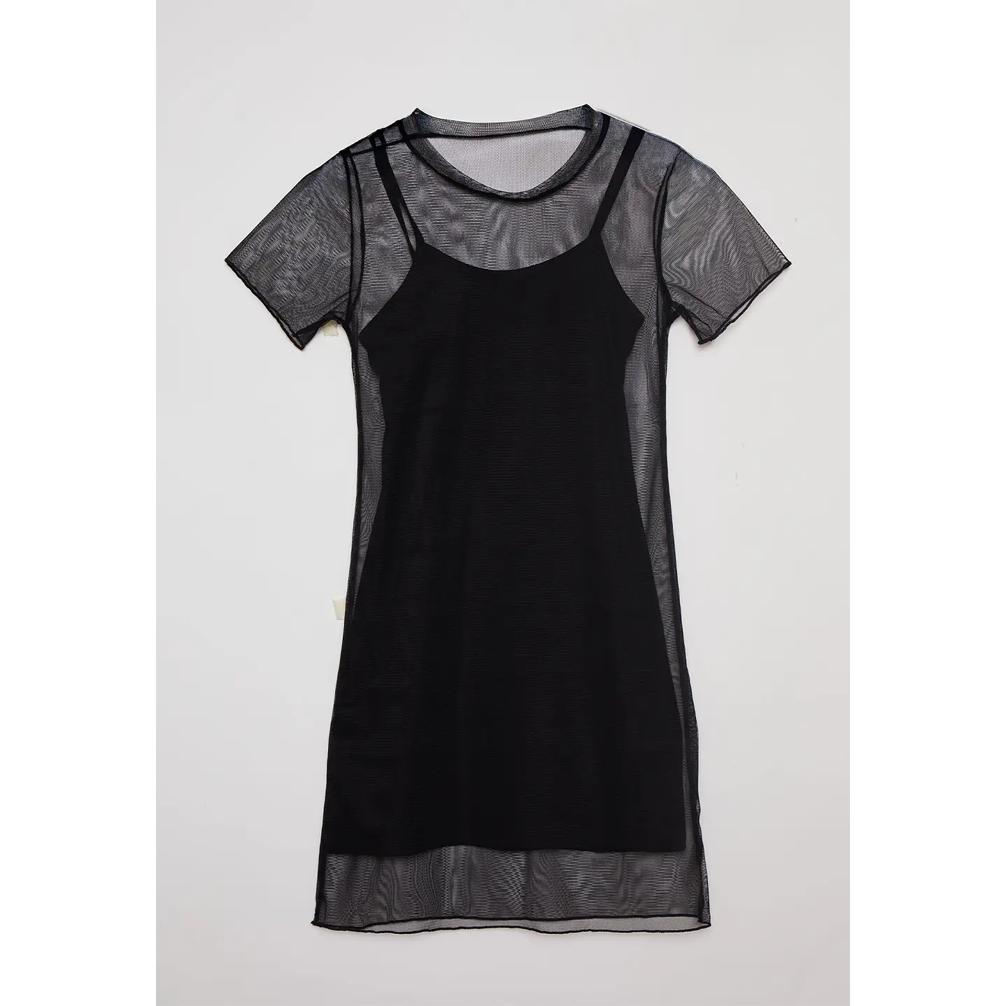 Vestido Lola Manga Corta Negro Familyshop 1