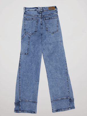 Jeans Lola Wide Leg Azul Familyshop