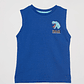 Polera Niño Sin Mangas Azul Familyshop - Miniatura 1